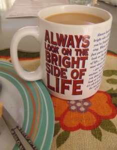 "Always Look on the Bright Side of Life," by Vanessa Pike-Russell, available at https://www.flickr.com/photos/lilcrabbygal/. Commons Attribution 2.0. Full terms at http://creativecommons.org/licenses/by/2.0